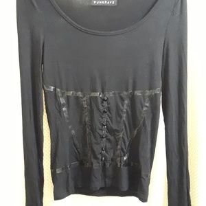 Sexy Top with corset/bondage detail